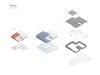 Exploded axonometric drawing illustrating the new and renovated parts of the house. Photo 4 of 328 Koser modern home