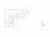 Floor plan drawing. Photo 3 of Whiteline Residence modern home