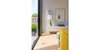 Modern home with Outdoor, Rooftop, Shrubs, Small Patio, Porch, Deck, Wood Patio, Porch, Deck, Decking Patio, Porch, Deck, and Hanging Lighting. Media Room & Courtyard Photo 5 of Courtyard House