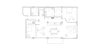 Architectural plan of loft. Photo 13 of West Loop Residence modern home