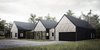 Modern home with Outdoor, Front Yard, Grass, Small Patio, Porch, Deck, and Pavers Patio, Porch, Deck. Render of house front. Photo of Maclean Road Residence