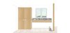 Modern home with Hallway and Light Hardwood Floor. Material render of mudroom. Photo 8 of Maclean Road Residence