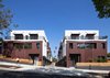 Modern home with House Building Type, Stucco Siding Material, Metal Siding Material, Swing Door Type, Garage, and Sliding Door Type. FACTS
Density: 24 du/ac
Unit Plan Sizes: 2,000 sq. ft.
Number of Units: 10 du
Site Area: 0.35 ac
Number of Stories: 3
Parking: 20 spaces (2.0 sp./unit)
Construction Type: VB Photo 10 of COVO
