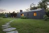 Modern home with Outdoor, Grass, Front Yard, and Walkways. Renovation Photo 2 of Black House