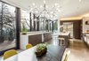 Modern home with Pendant Lighting, Recessed Lighting, Concrete Floor, Ceiling Lighting, and Accent Lighting. Dining and kitchen Photo 11 of The Greenhills House