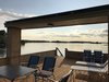 Modern home with Outdoor, Rooftop, Small Patio, Porch, Deck, and Wood Patio, Porch, Deck. Third floor deck Photo 13 of The Barge Yacht