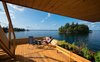 Modern home with Outdoor, Garden, Raised Planters, Rooftop, Vegetables, Wood Patio, Porch, Deck, and Gardens. View from second floor deck w/ Garden Photo 2 of The Barge Yacht