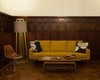 Modern home with Living Room, Chair, Sofa, Floor Lighting, and Dark Hardwood Floor. Living Room Photo 4 of Stuyvesant Townhouse