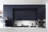 Modern home with Kitchen and Colorful Cabinet. Kitchen Photo 4 of (re) Edwardian House by Post Architecture Inc.