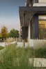 Modern home with Exterior and House Building Type. Entrance with the Front Landscape Design Photo 3 of IN House