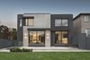 Modern home with Outdoor and Back Yard. Rear Facade & Backyard Photo 9 of IN House