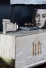 Modern home with Living Room and Media Cabinet. Sculpture Gallery Timothy Yarger Fine Art: — Polaroid Camera Minute Maker by Ching Ching Cheng
Re-purposed old journal pages & adhesive.
Detail of Alma Credenza brass elements, by Dzierlenga F+U Photo 13 of Eastern Columbia Loft