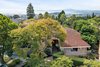 Modern home with Exterior, House, and Wood Siding Material. Ariel view of the property with the Bay Photo 8 of Vintage Hollywood in the Berkeley Hills