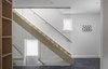 Modern home with Staircase, Wood Tread, Wood Railing, and Glass Railing. View of Staircase Photo 5 of North Toronto Addition