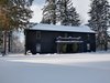 Modern home with Exterior, Farmhouse Building Type, House Building Type, Gable RoofLine, and Wood Siding Material. Fresh Snow at The Bentley Longhouse by Lord & Plumb Photo 13 of Bentley Longhouse