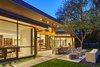Modern home with Outdoor, Back Yard, Grass, Concrete Patio, Porch, Deck, Trees, Large Patio, Porch, Deck, Landscape Lighting, and Pavers Patio, Porch, Deck. Outdoor patio area. Photo 19 of Bent Tree Residence