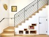 Modern home with Staircase, Wood Tread, and Metal Railing. Staircase and Storage Photo 5 of The Gilmore House