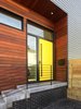Modern home with Doors, Exterior, Wood, and Swing Door Type. Exterior Side Entrance Photo 6 of The Gilmore House