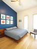 Modern home with Bedroom, Bed, and Light Hardwood Floor. Master Bedroom Photo 11 of The Gilmore House