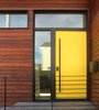 Modern home with Doors, Exterior, Swing Door Type, and Wood. Front Door Photo 13 of The Gilmore House