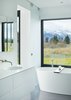 Modern home with Concrete Floor, Undermount Sink, and Ceiling Lighting. Master Bathroom Photo 19 of The Landing
