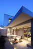 Modern home with Exterior, House Building Type, Wood Siding Material, Metal Siding Material, Shed RoofLine, and Flat RoofLine. Front patio Photo 3 of The Edge House