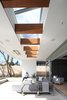 Modern home with Exterior, House Building Type, Wood Siding Material, Metal Siding Material, Flat RoofLine, and Shed RoofLine. Rear patio Photo 8 of The Edge House