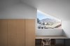 Modern home with Chair and Medium Hardwood Floor. Study room.Mountain in the distance. Photo 12 of House in Ohue