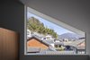 Modern home with Windows, Picture Window Type, and Metal. Surrounding houses and distant mountains and sky. Photo 13 of House in Ohue