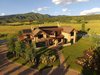 Modern home with Exterior, House Building Type, Stone Siding Material, and Gable RoofLine. Green Leed-Certified house amidst hundreds of acres of Aspen, Colorado natural preserves Photo of Aspen Vision House