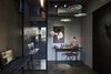 Modern home with Office, Study, Chair, Desk, and Concrete Floor. The Future Lab room shows off avant-garde Taiwanese design. Photo 14 of Play Design Hotel