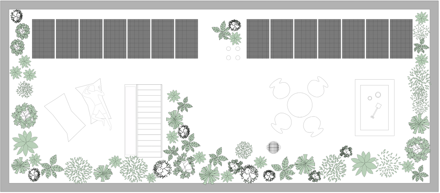 Tatami House roof deck