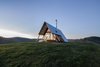 Modern home with Exterior, Metal Roof Material, Wood Siding Material, A-Frame RoofLine, and Cabin Building Type. JR's Hut is an off-grid glamping destination near Gundagai, NSW. Photo of Kimo Estate