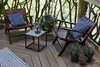 Modern home with Outdoor, Trees, Woodland, Wood Fences, Wall, and Large Patio, Porch, Deck. Surrey Garden Chairs offer the perfect place to lounge amidst the tree canopy. Photo 20 of Ravendere Retreats