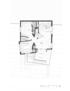 The Stack House level-three floor plan