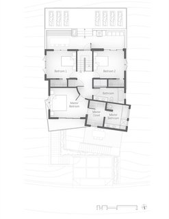 The Stack House level-four floor plan