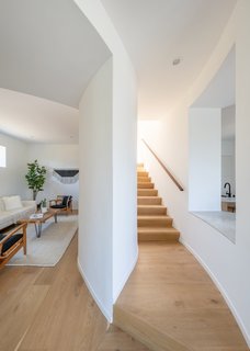 French oak flooring in a natural finish has been used throughout.