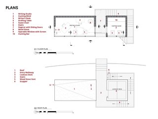 Clear Rock Lookout floor plans.