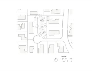Roofless House site plan