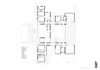 Red Hill Farm House ground floor plan