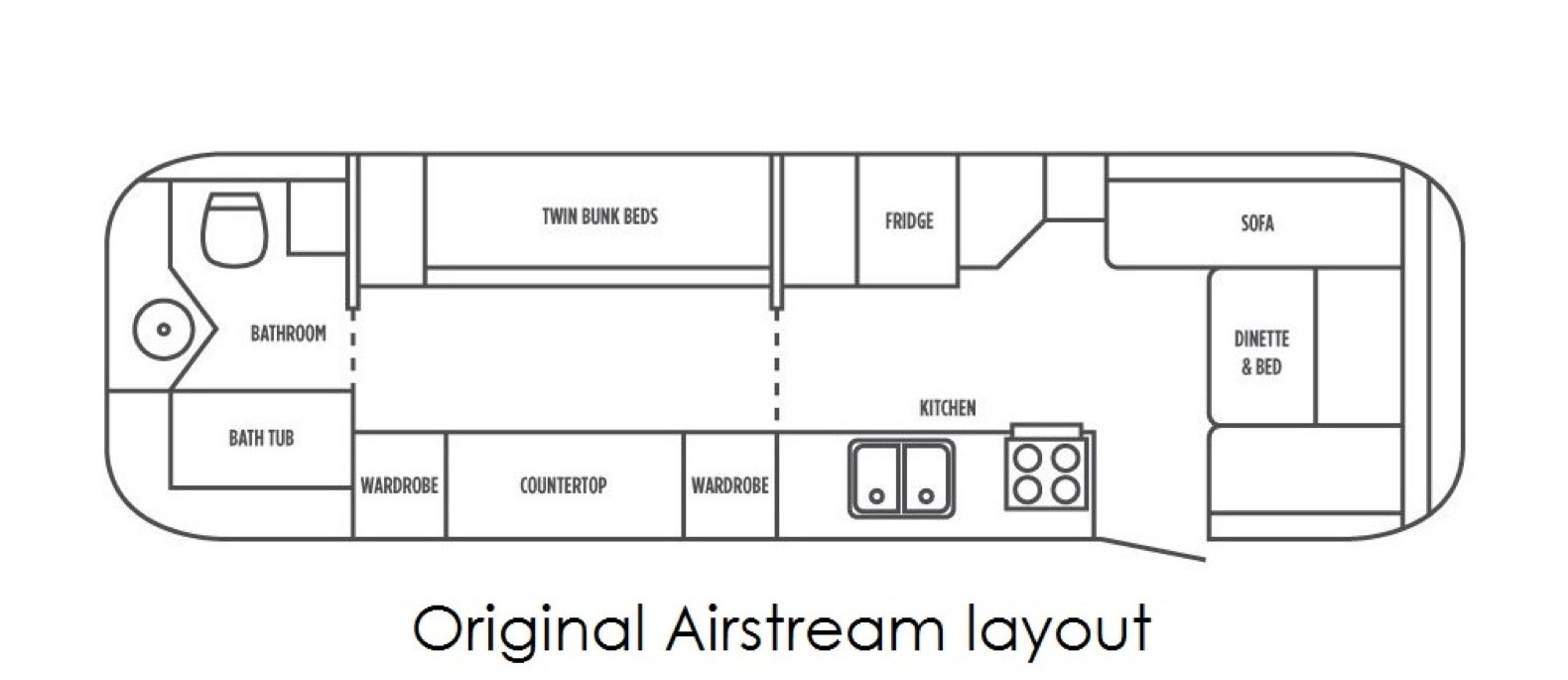 Photo 19 of 20 in A Gleaming Airstream Borrows SpaceSaving Tips From