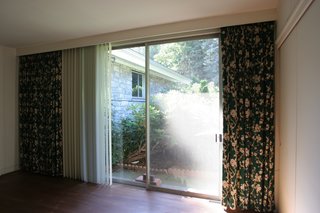 Before: The second bedroom in the original house was later converted into a family room.
