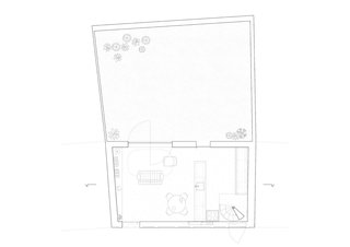 Dodged House ground floor plan