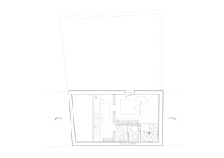Dodged House third floor plan