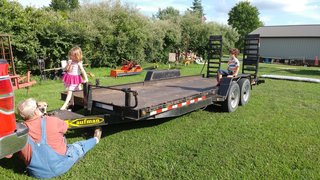 The couple purchased a used utility trailer, and, with some ingenuity and hard work, turned it into the foundation for their tiny house.