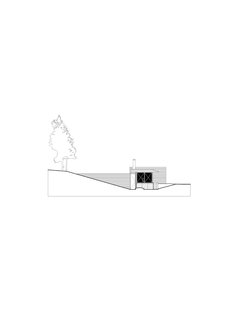Pool House west elevation