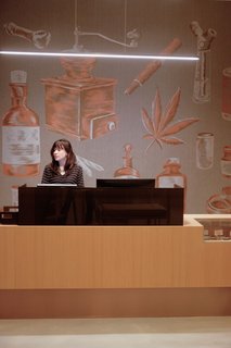 Where most other dispensaries have an intimidating security guard, Seven Point greets customers with a cannabis concierge.