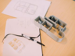 ICON's 3D printing technology allows for the creation of curved walls and built-in details without additional cost.