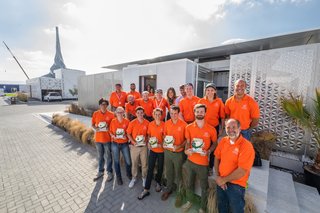 Virginia Tech was the only American team at the 2018 Solar Decathlon Middle East in Dubai. Over 100 students and faculty were involved in the home's research and development; a dozen students and faculty were on-site in Dubai to erect the house.