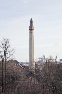 The Copenhagen landmark is easily identifiable by its 115-foot-tall chimney.